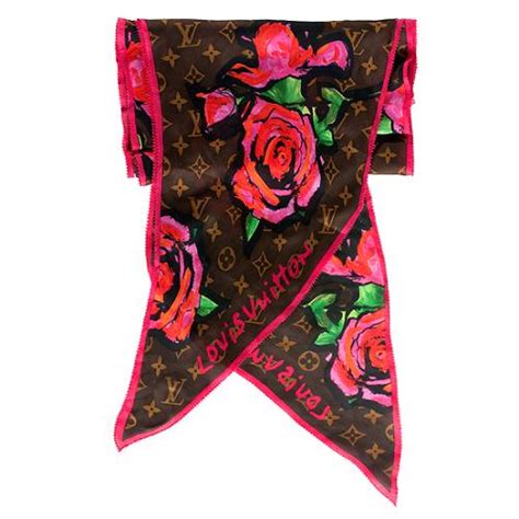 louis vuitton roses|louis vuitton rose scarf.